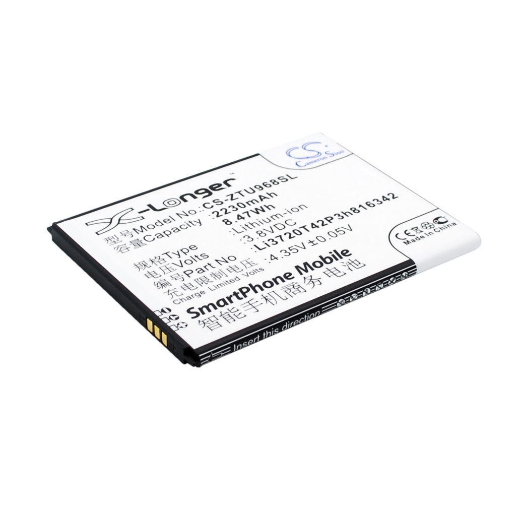 Batterie de téléphone portable ZTE CS-ZTU968SL