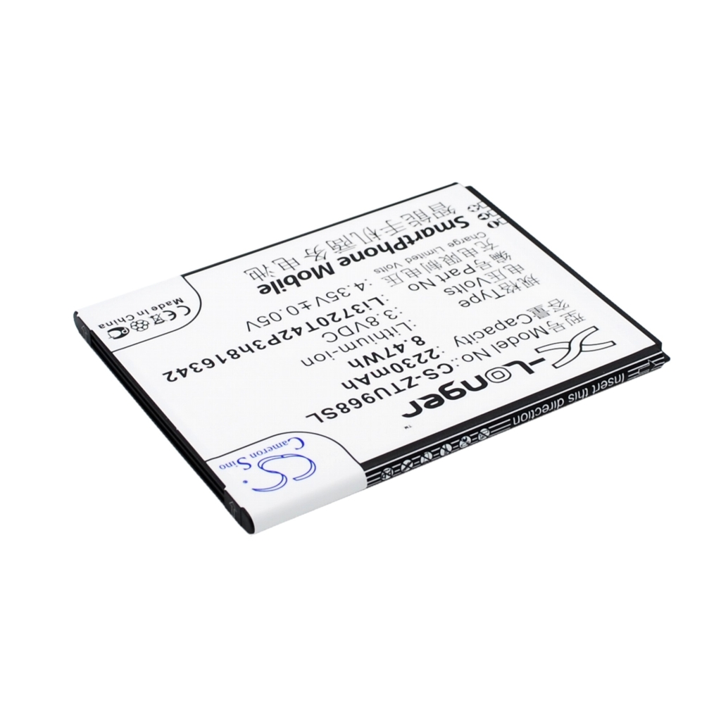 Batterie de téléphone portable ZTE CS-ZTU968SL