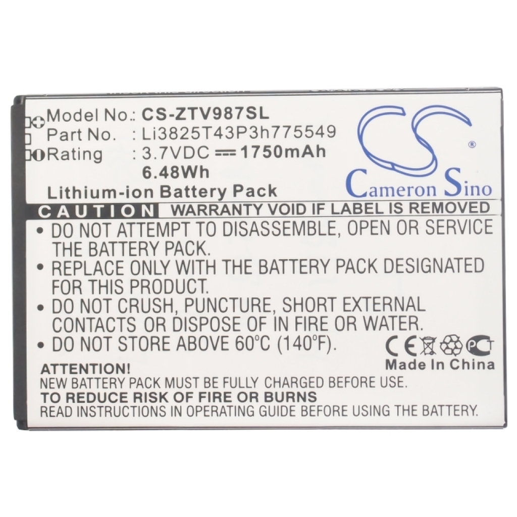 Mobile Phone Battery ZTE Supreme