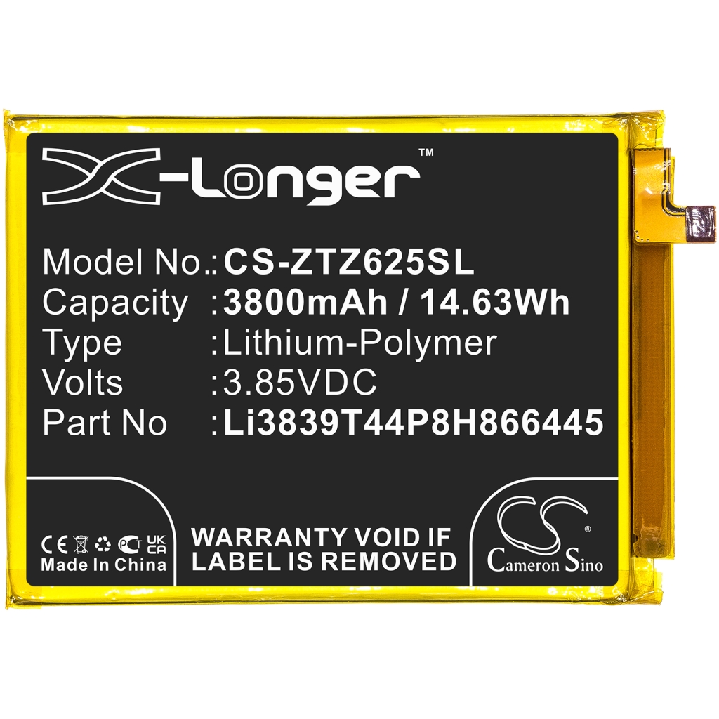 Batterie de téléphone portable ZTE CS-ZTZ625SL
