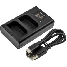 Remplacement de chargeur compatible pour Olympus BLX-1
