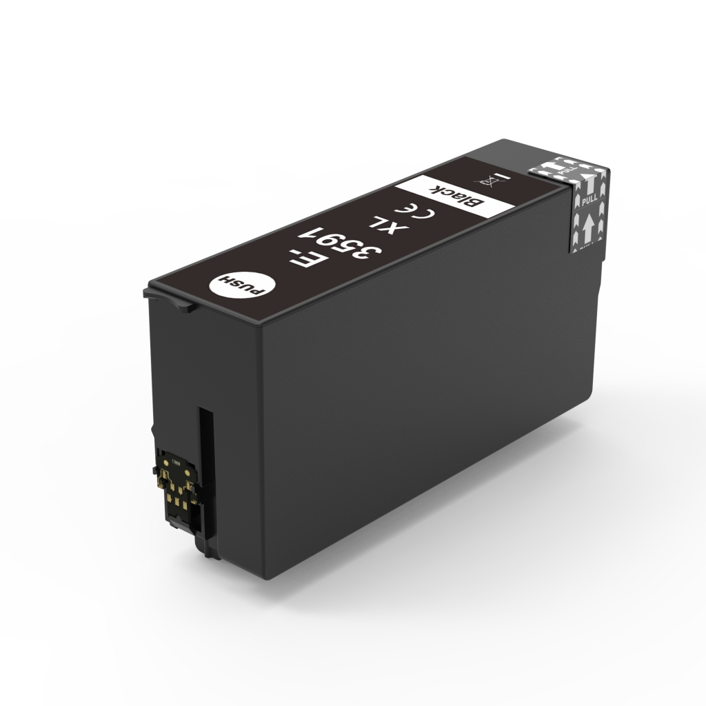 Compatible replacement for Compatible with Epson 35XL / 50ml Ink Black (Ink cartridges - Dye)