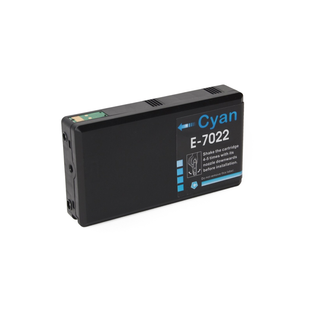 Compatible with Epson T7022 / 25ml Ink Cyan (Ink cartridges - Dye)