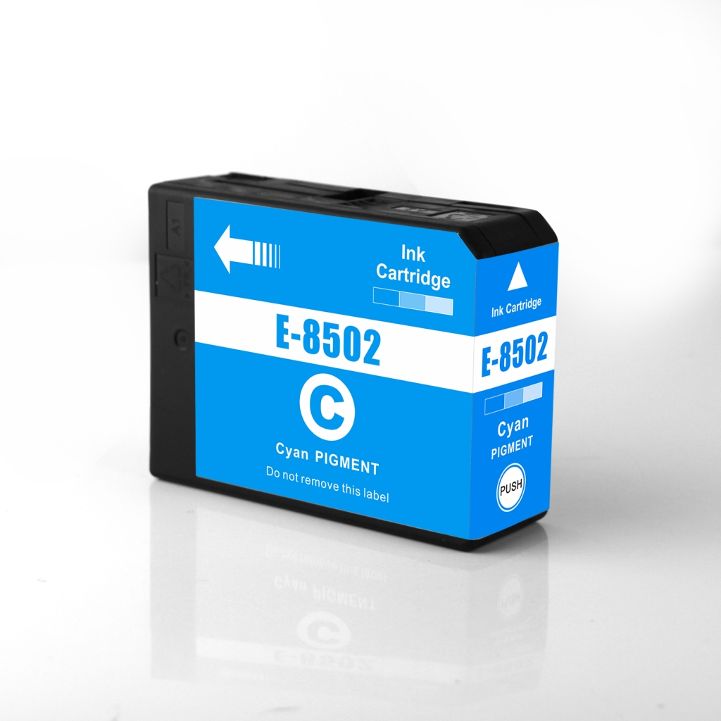 Kompatibel mit Epson T8502 / 87ml Tinte Cyan (Tintenpatronen - Pigment)
