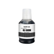 Compatible replacement for Compatible with Canon GI-56BK / 170ml Ink Black (Printing ink - Pigment)
