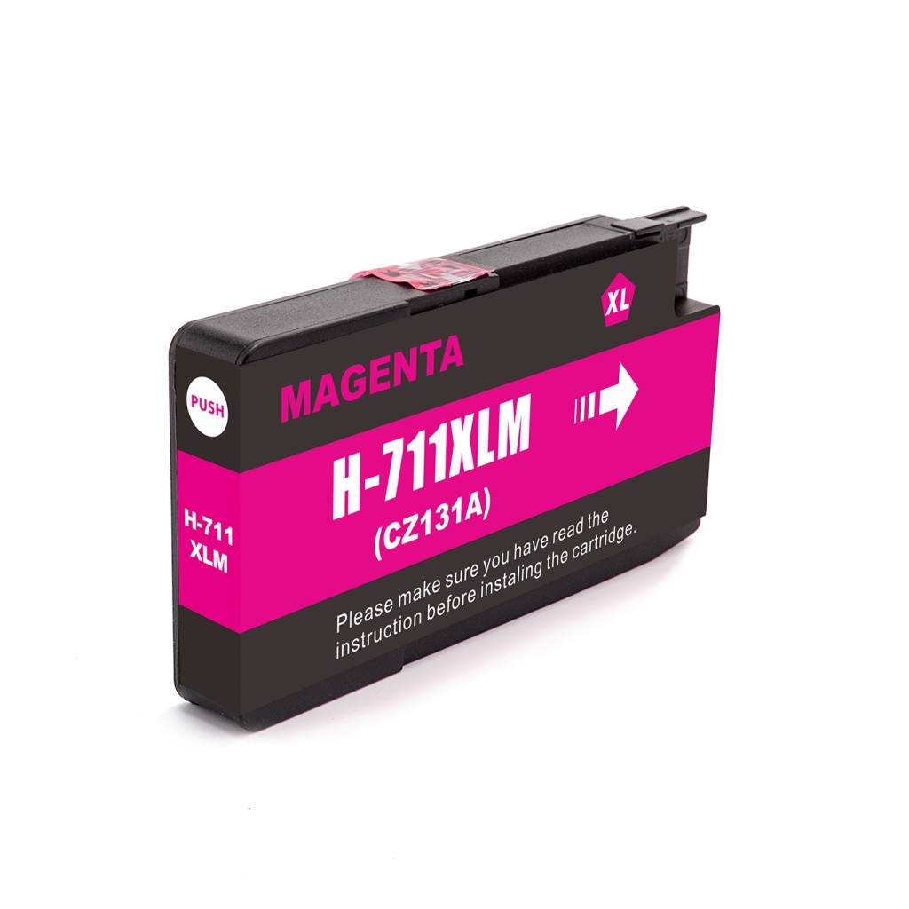 Compatible with HP 711 / 30ml Ink Magenta (Ink cartridges - Pigment)
