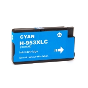 Compatible with HP 953XL / 27.5ml Ink Cyan (Ink cartridges - Dye)