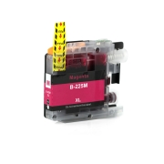 Compatible with Brother LC225XL / 15ml Ink Magenta (Ink cartridges - Dye)