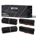 TCTK Toner CLT-K506L 3er Set Schwarz Magenta Gelb kompatibel mit Samsung CLP-680 CLP-680DW CLP-680DW/GOV CLP-680ND CLP-680ND/GOV CLX-6260 CLX-6260FD CLX-6260FR CLX-6260FW, ersetzt SU171A