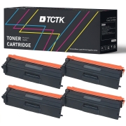 TCTK Toner TN-411 TN-421 TN-431 TN-441 TN-451 TN-461 TN-491 4er Set CMYK kompatibel mit Brother DCP-L 8410 CDN CDW, für HL-L 8260 CDN CDW, für HL-L 8360 CDW, für HL-L 9310 CDW CDWT, ersetzt TN411BK